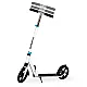 Sulankstomas baltas miesto paspirtukas 95–105 cm