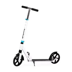 Salokāms balts pilsētas skrejritenis 95-105 cm