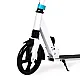 Sulankstomas baltas miesto paspirtukas 95–105 cm