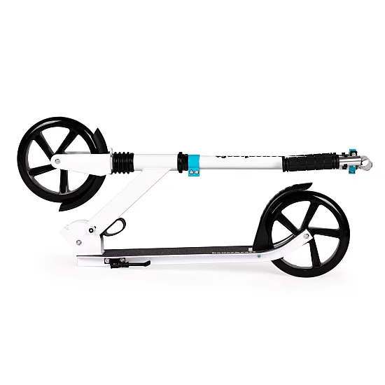Sulankstomas baltas miesto paspirtukas 95–105 cm
