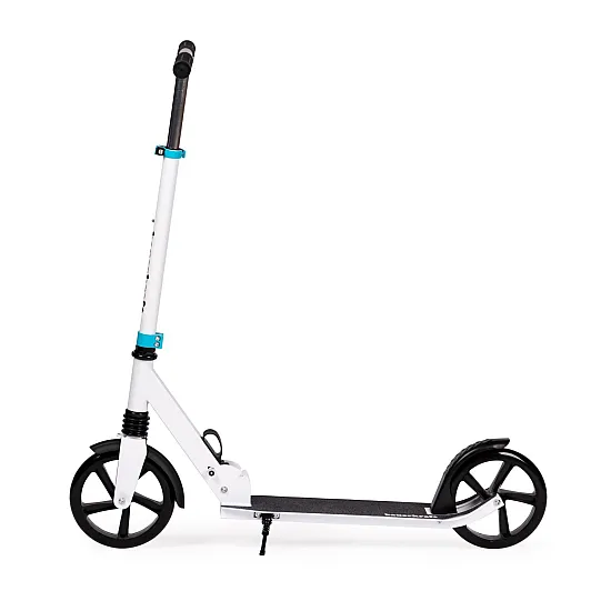 Sulankstomas baltas miesto paspirtukas 95–105 cm