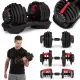 Regulējama hantele ar statīvu 2,5-24 kg MOVEPRO