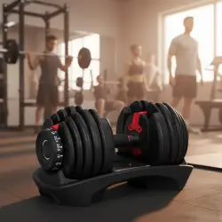 Regulējama hantele ar statīvu 2,5-24 kg MOVEPRO