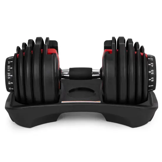 Regulējama hantele ar statīvu 2,5-24 kg MOVEPRO