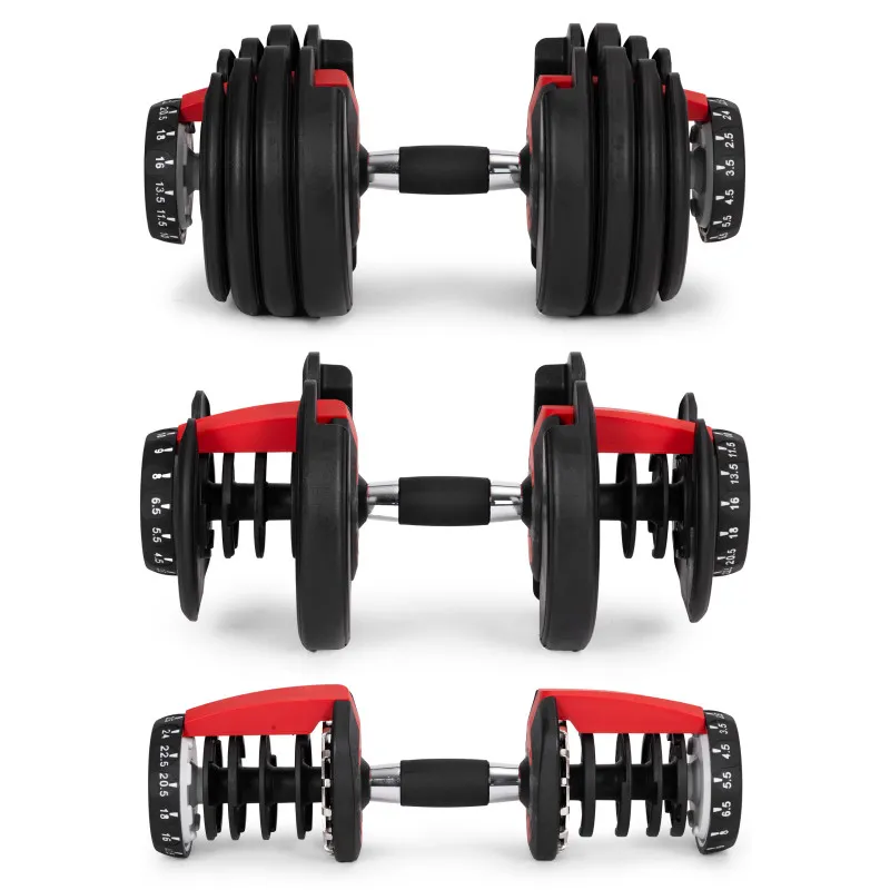 Regulējama hantele ar statīvu 2,5-24 kg MOVEPRO