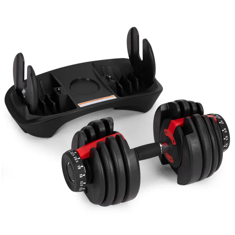 Regulējama hantele ar statīvu 2,5-24 kg MOVEPRO
