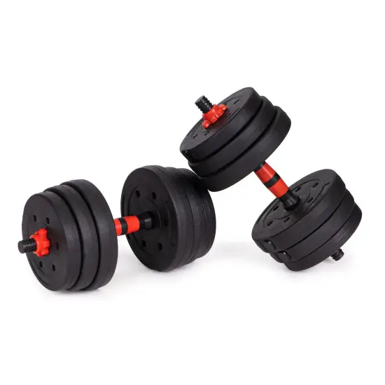 Regulējamo hanteļu komplekts 2 gab. 10 kg katra