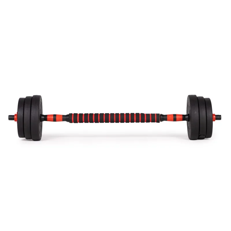 Adjustable Dumbbells 2x20 kg Barbell Set 40 kg Bar, MOVEPRO
