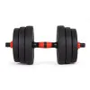 Adjustable Dumbbells 2x20 kg Barbell Set 40 kg Bar, MOVEPRO