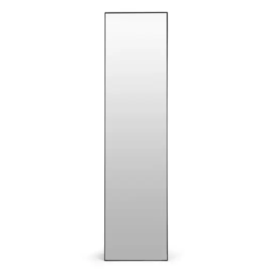 Liels 159 cm stāvspogulis ar melnu rāmi