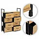 Cabinet with 8 fabric drawers, 80 cm, ModernHome