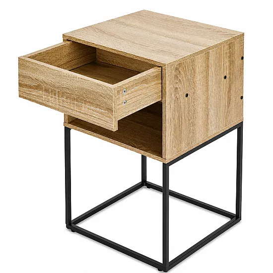 Naktsgaldiņš ar atvilktni un plauktiņu „ModernHome“