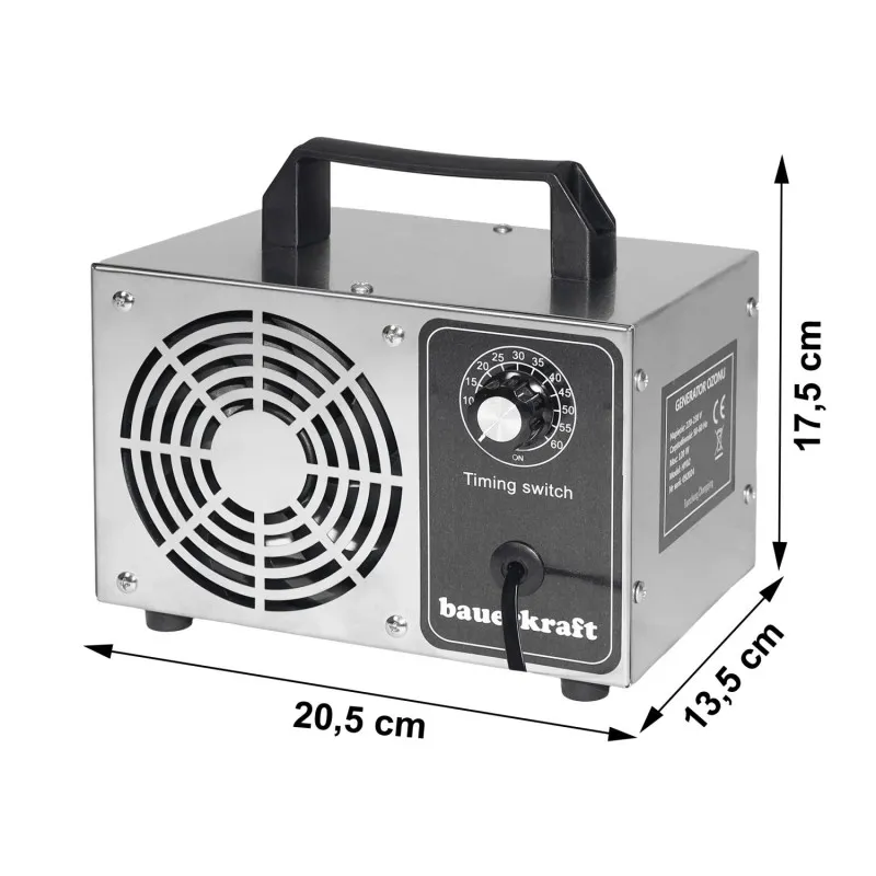 Ozona ģenerators 60 g/h 120 W