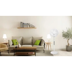 Stāvošs ventilators 45 W – 3 režīmi, 5 ātrumi, taimeris, tālvadības pults