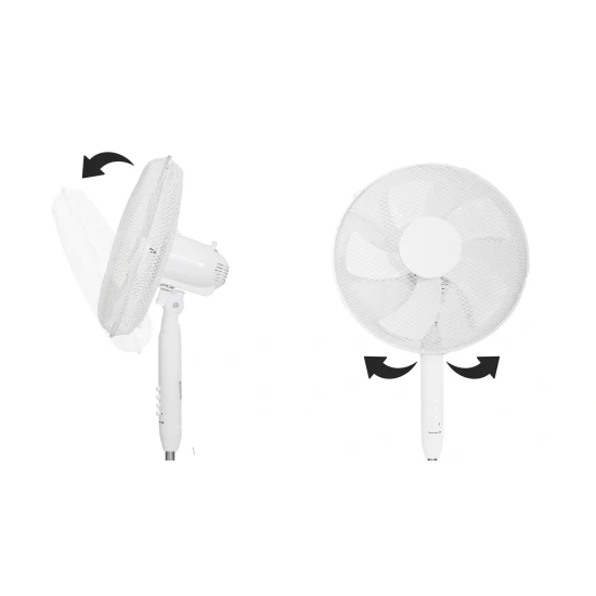 Balts ventilators, 45 W Elektronika un sadzīves tehnika LONGWELL INDUSTRIAL LTD