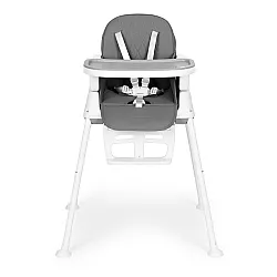 ECOTOYS 3-in-1 salokāms pelēks zīdaiņu sēdeklītis