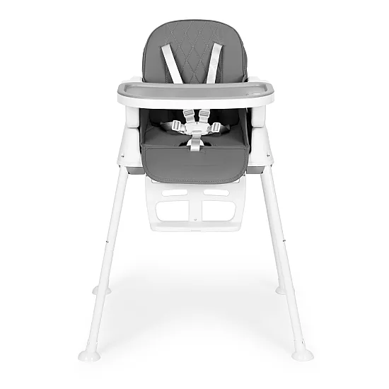 ECOTOYS 3-in-1 salokāms pelēks zīdaiņu sēdeklītis