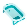 Salokāma ceļojuma bērnu vannīte ar iztukšošanas atveri, zila, „ECOTOYS“