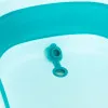 Salokāma ceļojuma bērnu vannīte ar iztukšošanas atveri, zila, „ECOTOYS“