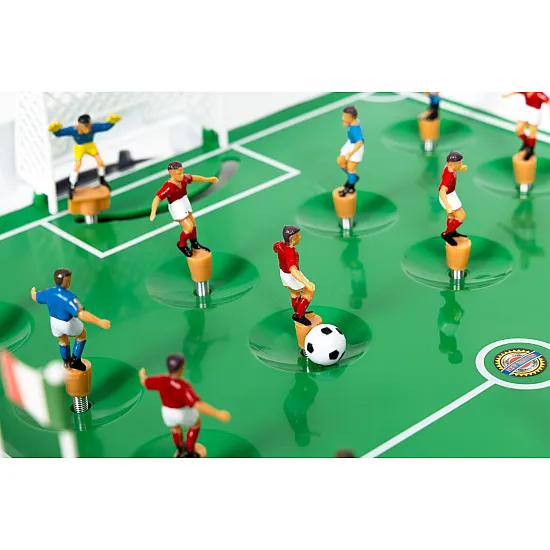 Mini futbola galds ar atsperes spēlētājiem