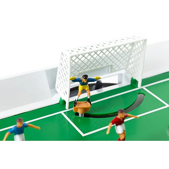 Mini futbola galds ar atsperes spēlētājiem