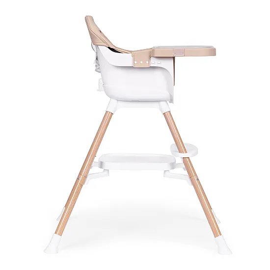 Bērnu ēdamkrēsliņš 2-in-1 smilškrāsā ECOTOYS