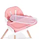 Bērnu ēdamkrēsliņš „2-in-1“, rozā, „ECOTOYS“