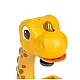 Dzeltenais krāsainais dinozauru zīmēšanas tāfeles projektors, 12 marķieri, 24 šabloni Saimnieki MULTISTORE