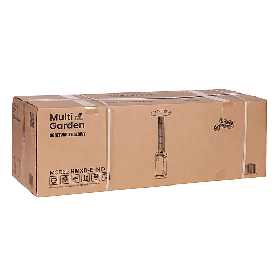 Gāzes terases sildītājs ar regulētāju 9 kW MultiGarden