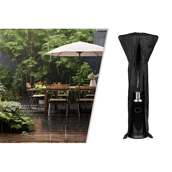 Gāzes sildītājs dārzam/patio 9 kW ar stikla cauruli MultiGarden