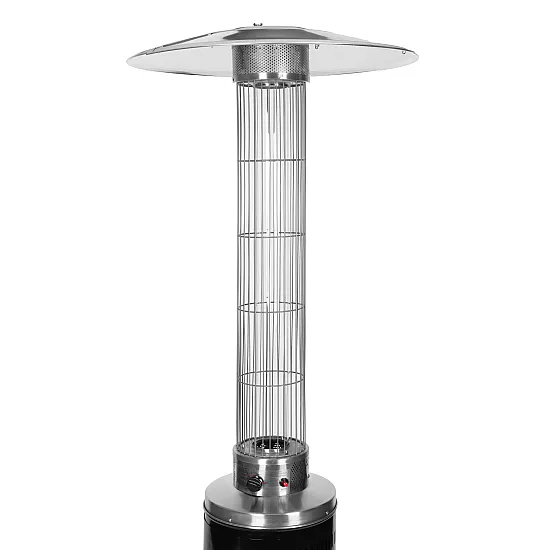 Gāzes sildītājs dārzam/patio 9 kW ar stikla cauruli MultiGarden