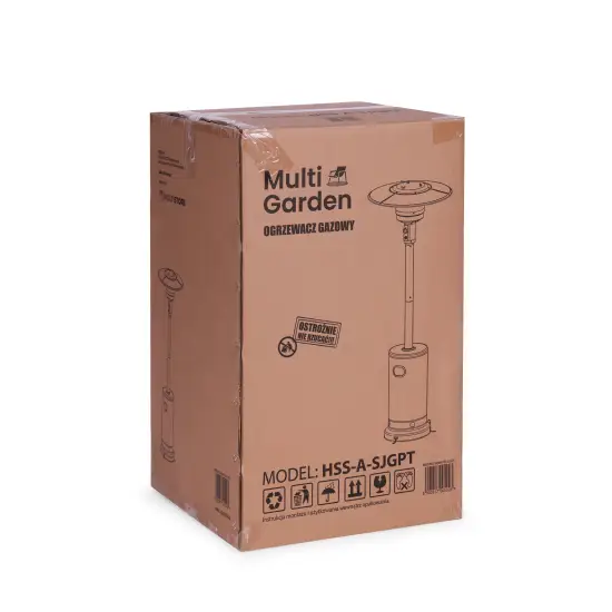Dārza/terases gāzes sildītājs 13 kW MultiGarden