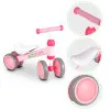 Rozā mini līdzsvara velosipēds Velosipēdi ECOTOYS
