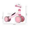Rozā mini līdzsvara velosipēds Velosipēdi ECOTOYS