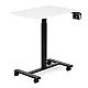 Pārvietojams balts regulējams galds 70x48 cm ModernHome