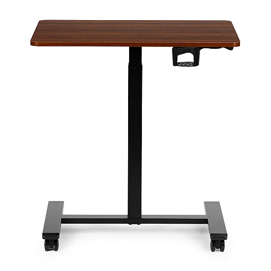 Pārvietojams brūns regulējams galds 70x48 cm ModernHome