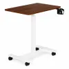 Brūns mobilais galds ar regulējamu augstumu, 70x48 cm, ModernHome