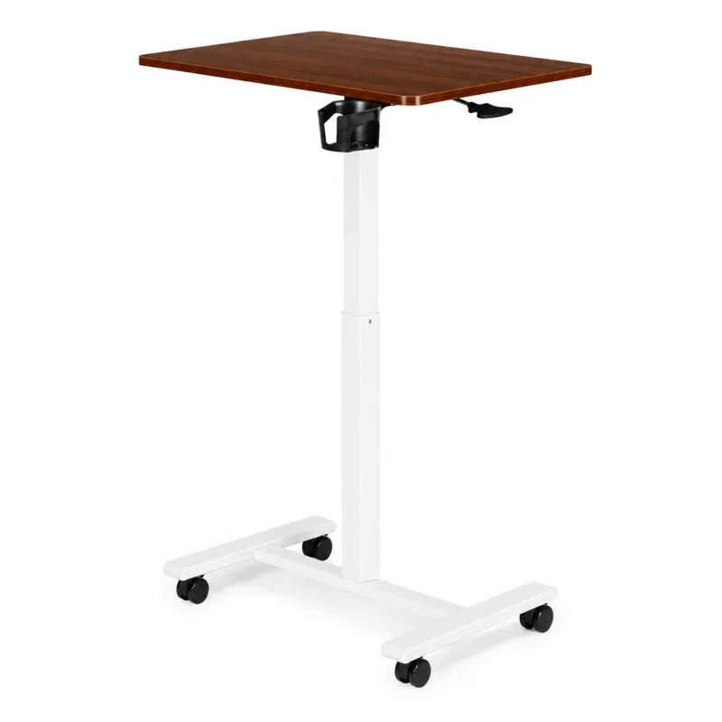 Brūns mobilais galds ar regulējamu augstumu, 70x48 cm, ModernHome