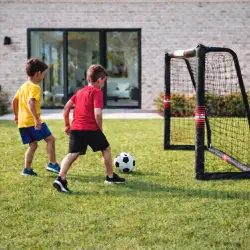 Futbola vārti ar tīklu, 180 x 120 x 60 cm, „MOVEPRO“