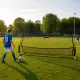 Divpusējie futbola vārti Rebounder 220 x 120 cm MOVEPRO