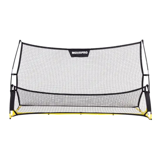Divpusējie futbola vārti Rebounder 220 x 120 cm MOVEPRO