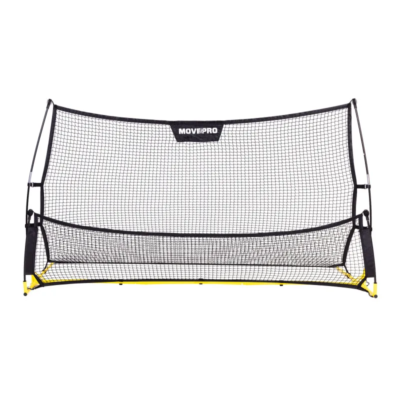Divpusējie futbola vārti Rebounder 220 x 120 cm MOVEPRO