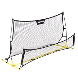Divpusējie futbola vārti Rebounder 220 x 120 cm MOVEPRO
