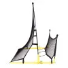 Divpusējie futbola vārti Rebounder 220 x 120 cm MOVEPRO