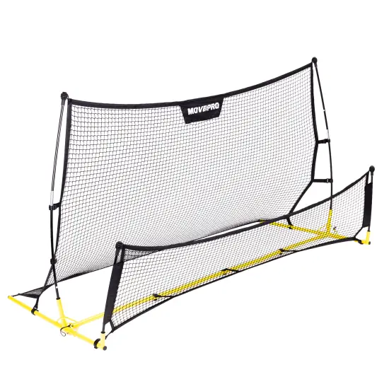 Divpusējie futbola vārti Rebounder 220 x 120 cm MOVEPRO