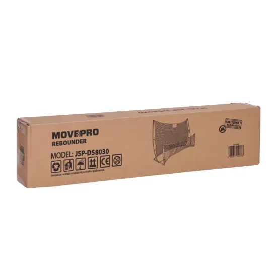 Divpusējie futbola vārti Rebounder 220 x 120 cm MOVEPRO