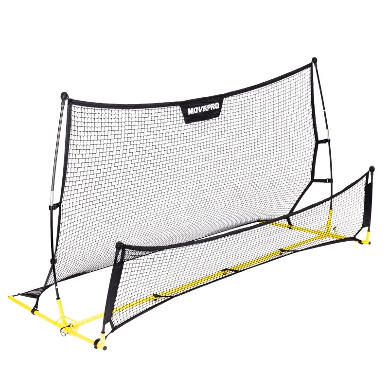 Divpusējie futbola vārti Rebounder 220 x 120 cm MOVEPRO