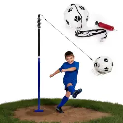 Tetherball futbola treniņu komplekts ar virvi MOVEPRO