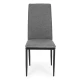 4 krēslu komplekts pelēkā krāsā ēdamistabai un viesistabai Krēsli un krēsli ModernHome