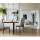 4 krēslu komplekts pelēkā krāsā ēdamistabai un viesistabai Krēsli un krēsli ModernHome